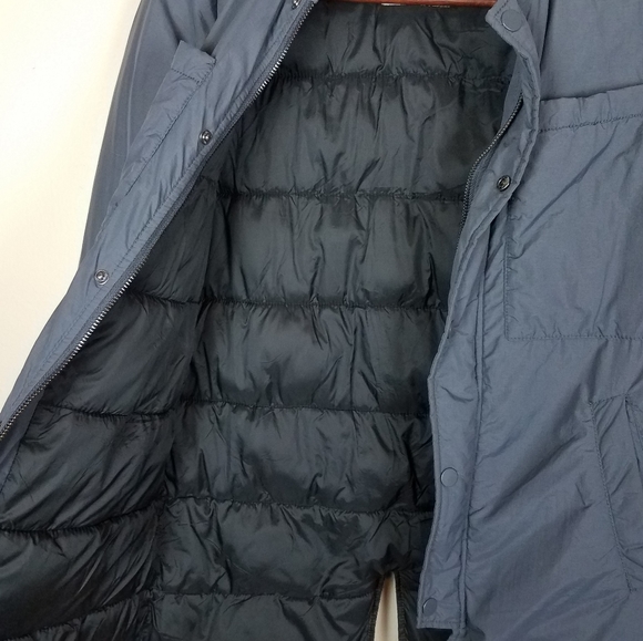 Zara Boys Blue Zip/Button Up Puffer Jacket - Picture 3 of 10